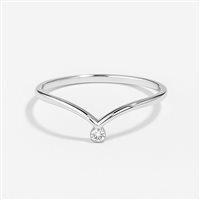 Ringe Idee Preziose dal 1987 Dame in Weißgold Diamante IP.AK18B/95D